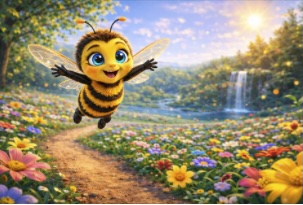 BB the Bee - ReBe mascot